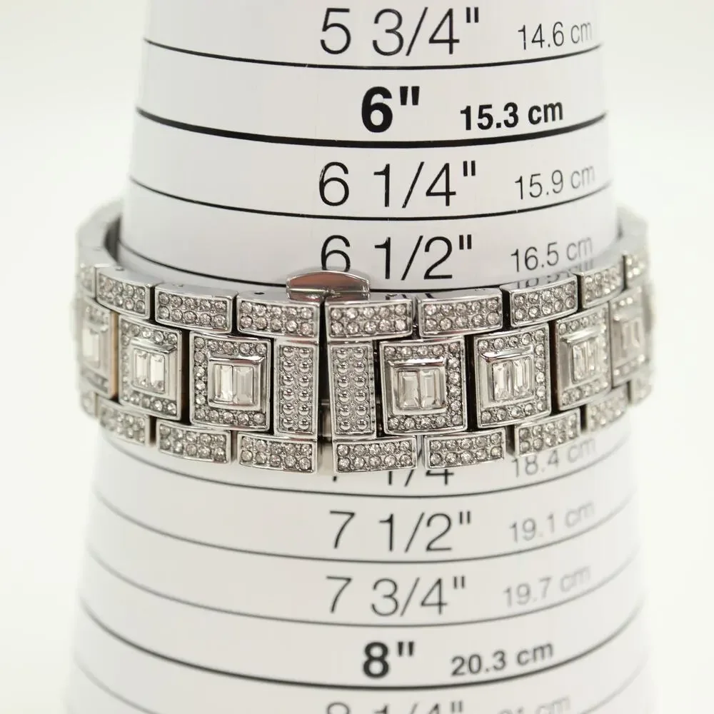 Montres Prestige Eclat X Invicta Men’s 42mm Watch Iced Out Glitz w New Battery